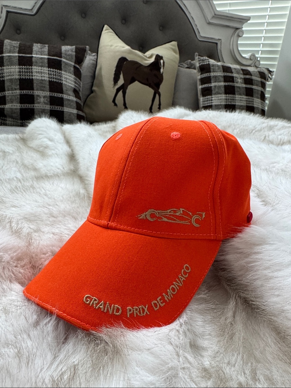 NWIT Grand Prix de Monaco Orange Racing Cap May 2026